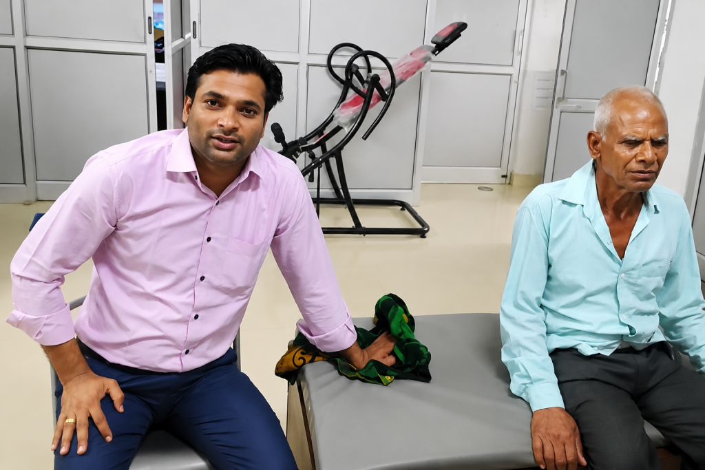 Treating Frozen Neck and Severe Stiffness with Greeva Dhara & Panchakarma
