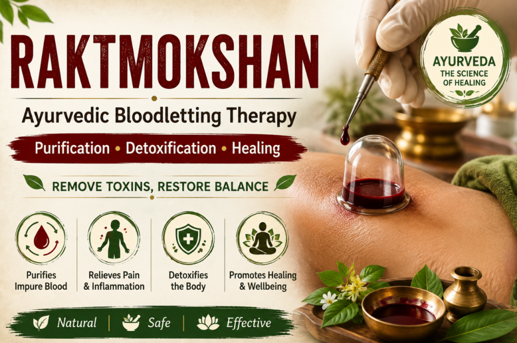 Understanding Raktmokshan Treatment: An Ayurvedic Bloodletting Therapy